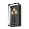 Z-Lite Easton Wall Sconce, 3-Light, 8 In.W x 5 In.L x 16 In.H, Matte Black/Matte Black 3038-3S-MB - alternate 7
